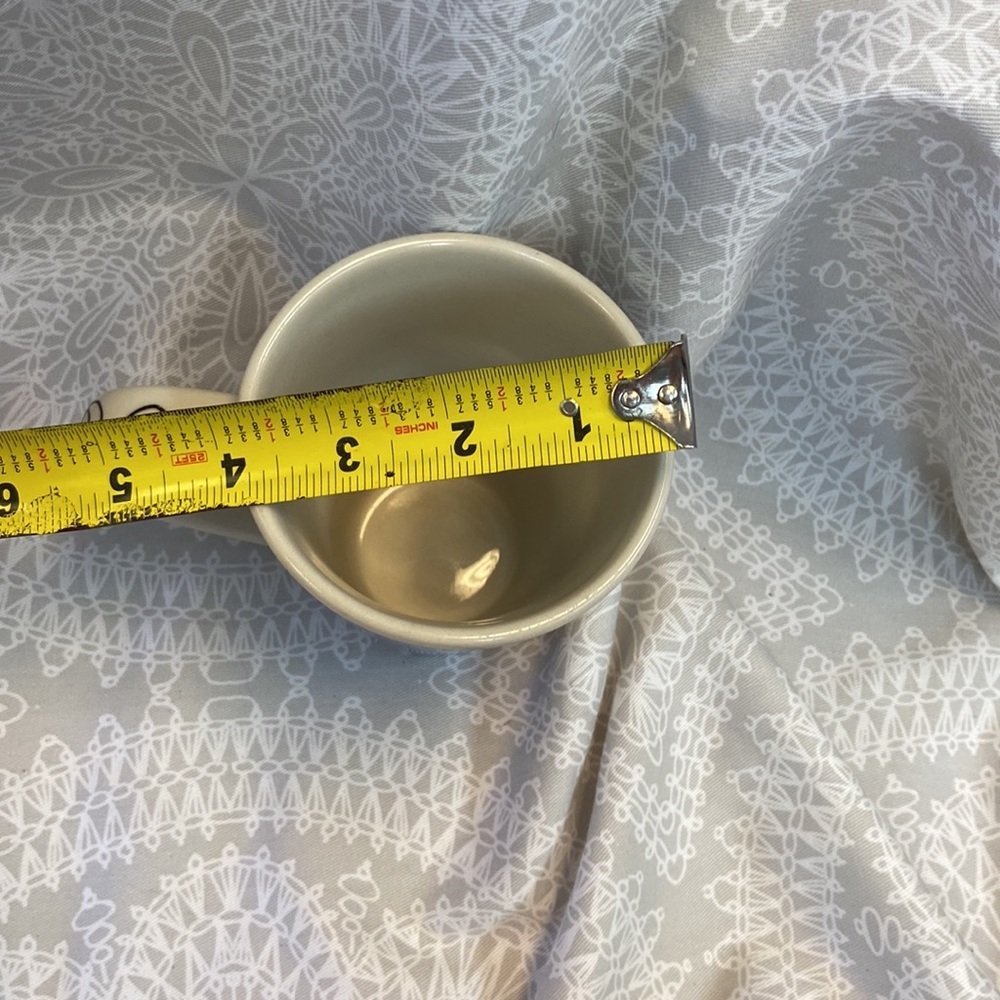 Classic Ceramics California Pantry "Cup & Saucer Coffee Bean" Coffee Tea… - Picture 8 of 8